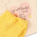 Kojenecký set dívčí - tričko a kraťasy, Minoti, Fruits 3, holka - 80/86 | 12-18m