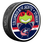 Mustang Puk Columbus Blue Jackets NHL Stinger Mascot Textured Puck