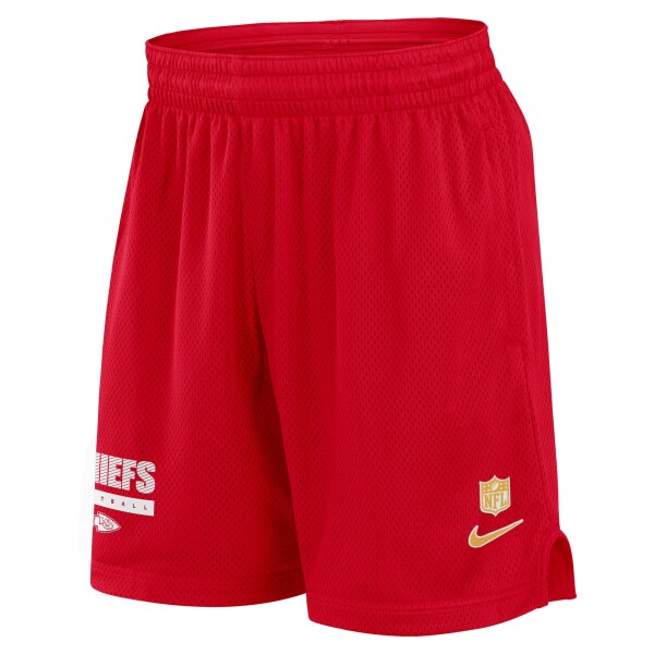 Nike Pánské kraťasy Kansas City Chiefs NFL 2024 Sideline Mesh Dri-FIT Shorts Velikost: S