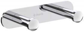 DEANTE - Jasmin chromový háček, dvojitý ADJ_012L