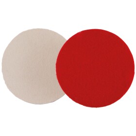 LEVIOR 22071 Kotouč leštící, 125mm, filc, suchý zip