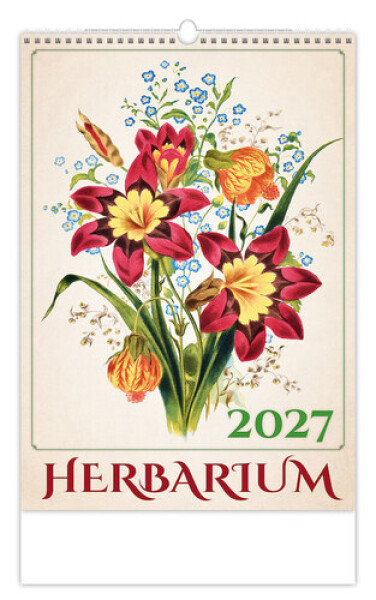Kalendář nástěnný 2027 - Herbarium