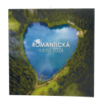 Nástěnný kalendář 2026 Baloušek čtvercový - Romantická místa