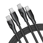 VOLTME Powerlink Rugg Series CTC Kabel USB-C(M) 5A/100W 1.8m černá / 2x USB-C(M) (C2061)