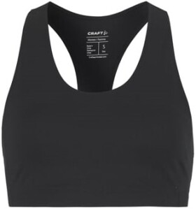 Craft Collective Padded Bra Women 1916008-999000 - Běžecká podprsenka CRAFT Collective Padded Sports - černá Velikost textilu: XS