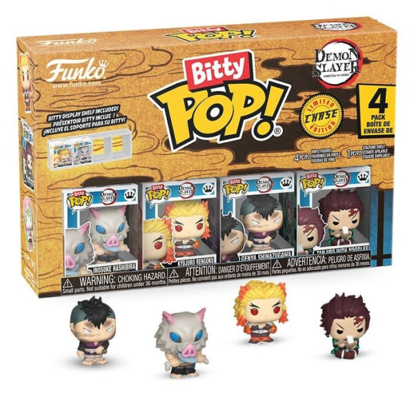Funko Bitty POP: Demon Slayer - Inosuke 4-pack