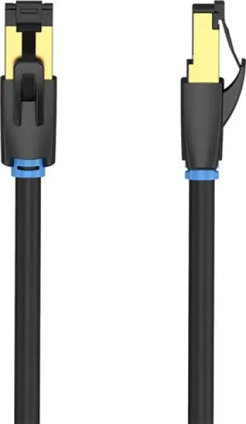 Vention černá / Síťový kabel RJ45 / Cat.8 / S/FTP / 8 m / stíněný (IKABK)