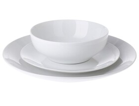 EXCELLENT Jídelní sada talířů porcelán 12 ks KO-Q90000300
