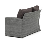 Zahradní sestava, polyratan, šedá, AZ-F1911 GREY