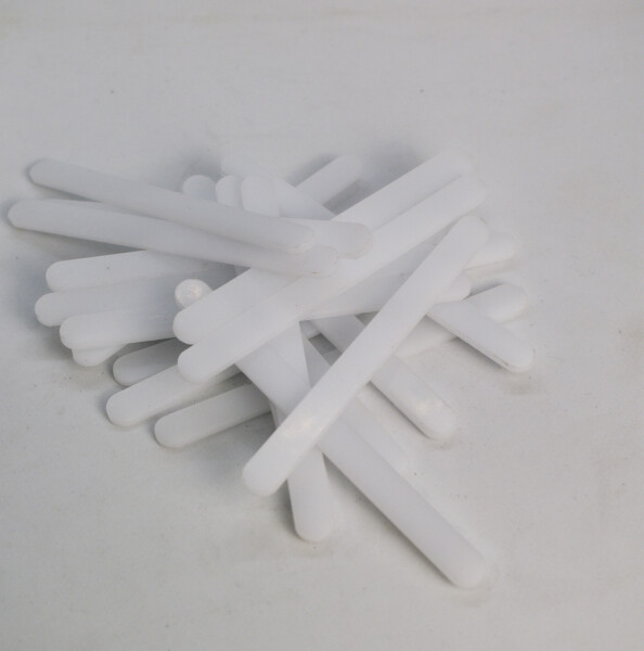 Cake star Akrylatové tyčky na nanuk bílá délka 11,5cm (10ks)