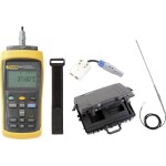 Fluke Calibration 1523-256 referenční teploměr -200 - +2315 °C typ senzoru PRT, přesný termistor, termočlánek funkce dat