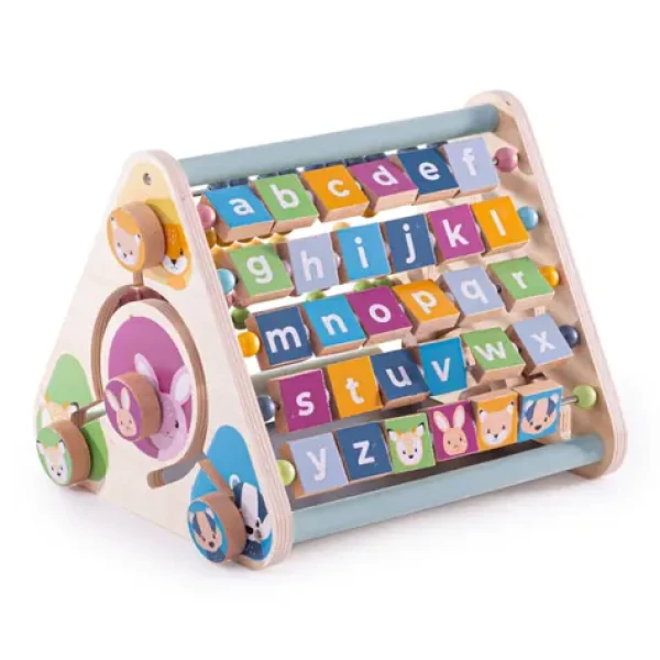 Bigjigs Toys Aktivní trojúhelník se zvířátky