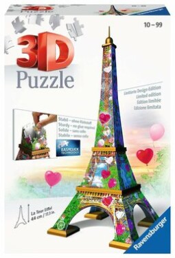 RAVENSBURGER 3D puzzle Eiffelova věž Love Edition 216 ks