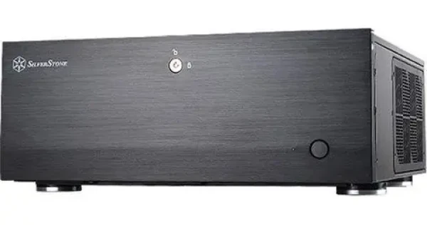 SilverStone SST-GD07B-C Grandia Airflow černá / Počítačová skříň / HTPC / E-ATX / USB-C 3.0 / prachový filtr (SST-GD07B-C)