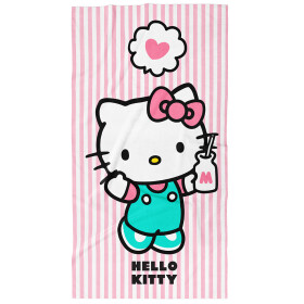 Dětská osuška Hello Kitty Mléčná Svačinka