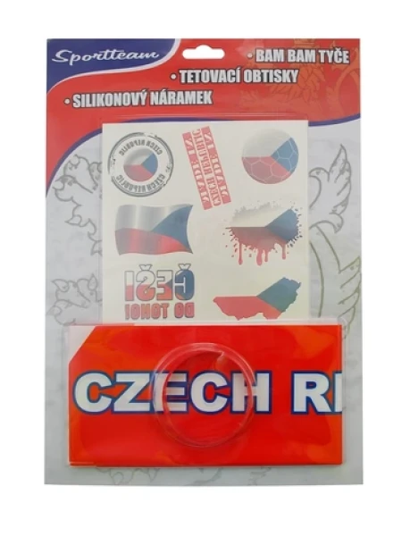 SPORTTEAM Fan sada ČR 2 (4891223097436)