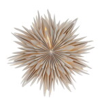 Watt & Veke Závěsná svítící hvězda Maja Greige 50 cm, béžová barva, papír