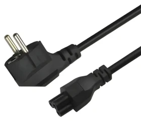 Napájecí kabel CL-158 / Napájecí kabel / IEC C5 (trojlístek) / 3 m (SAVIO CL-158)