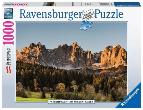 Ravensburger Puzzle Barevný Wilder Kaiser, Rakousko