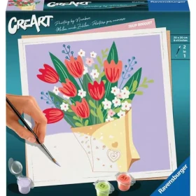 Ravensburger CreArt Kytice tulipánů – malování podle čísel