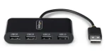 StarTech ST4200MINI2-USB-HUB / USB hub / 4 porty / USB 2.0 / černá (ST4200MINI2-USB-HUB)