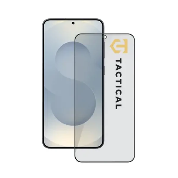 Tactical Glass Shield Privacy Stealth 5D sklo pro Samsung Galaxy S24/S25 Black (57983127207)