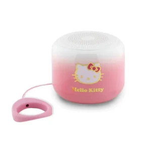 Hello Kitty Mini Speaker Kitty Head Logo růžová / Bluetooth reproduktor / výdrž až 7 hod. / IPX4 / USB-C (57983117065)