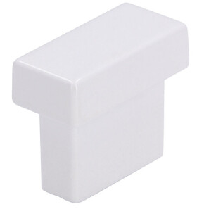 Siro Nábytková knopka 1595 bílá lesk (S12418)