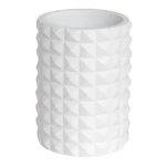 MSV MOSAIK kelímek na zubní kartáčky bílý / polyresin (3700703955511)