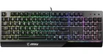 MSI Vigor GK30 černá / Herní klávesnice / drátová / membránová / USB / podsvícení / UK layout (VIGORGK30US)