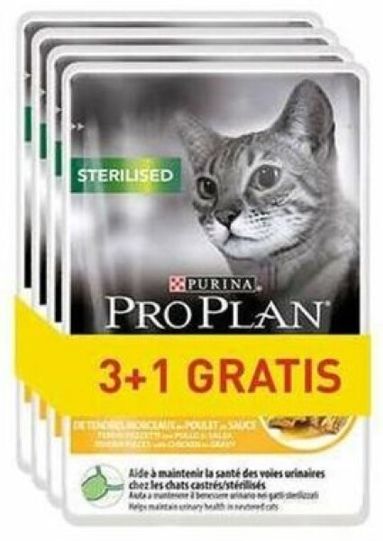 Pro Plan Sterilised Chicken 4 x 85 g