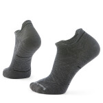 Unisex merino běžecké ponožky SMARTWOOL Run Zero Cushion Low Ankle Socks, Medium Gray velikost: 38-41 (M)
