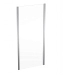 GEBERIT - GEO Sprchová stěna 90x190 cm, stříbrná/čiré sklo 560.127.00.2