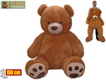 Plyšový medvěd Plush Friends 150 cm - hnědý