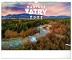 Nástěnný kalendář 2027 Notique Magické Tatry, 48 x 33 cm