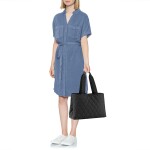 Taška přes rameno Reisenthel Classic shopper L Rhombus black