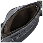 Stylová dámská textilní crossbody kabelka Zayana, šedá