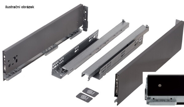 Strong výsuv StrongMax 450/121mm černý (503012)