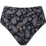 Dámské brazilky Paisley maxi - JULIMEX černá S