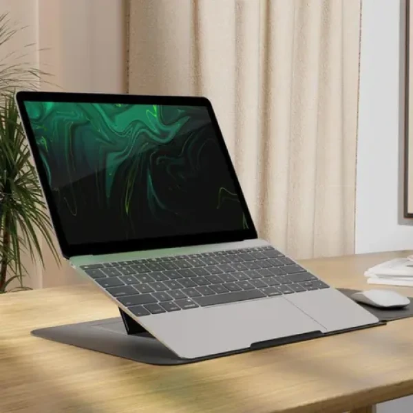 Allity ALS-100 černá / Pouzdro na notebook / se stojánkem / 13-14" / syntetická kůže / magnetické zavírání (GSM275446)