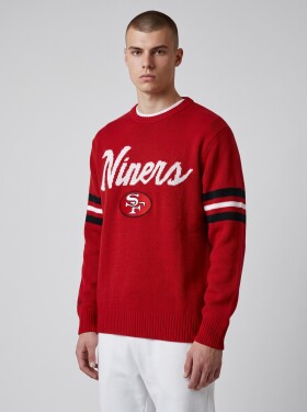 Mitchell & Ness Pánská mikina San Francisco 49ers NFL Head Coach Sweater Velikost: M