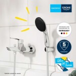 GROHE - QuickFix Start Vanová baterie s příslušenstvím, chrom 25283002