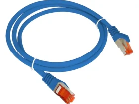 AVIZIO KKS6NIE0.5 modrá / Patch kabel / Cat6 / F/UTP / RJ-45 / 0,5 m (KKS6NIE0.5)