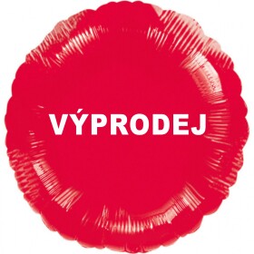 Balónek fóliový červený VÝPRODEJ Balonky.cz Balónek fóliový červený VÝPRODEJ Balonky.cz
