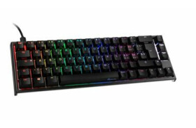 Ducky ONE 2 SF Gaming Tastatur MX-Silent Red černá (CH) / Herní klávesnice / podsvícená / mechanická / drátová (USB)