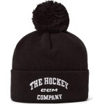 Pánská zimní CCM čepice Athleisure Pom Knit Black