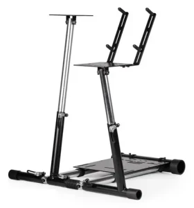 Wheel Stand Pro FARM TRUCK černá / Stojan na volant a pedály / Full verze s RGS modulem / kovová konstrukce (WSP-FT-BLACK)