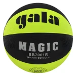 GALA Basketbalový míč MAGIC / Velikost 7 / Pryžový povrch / Butylová vzdušnice / Pro hru venku (GBB7061R)