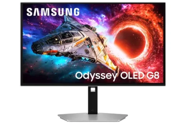 27" Samsung Odyssey G8 LS27HG800SUXEN stříbrná / OLED / 3840x2160 / 16:9 / 240Hz / 0,03ms / 1 500 000:1 / 1000 cd-m2 (LS27HG800SUXEN)