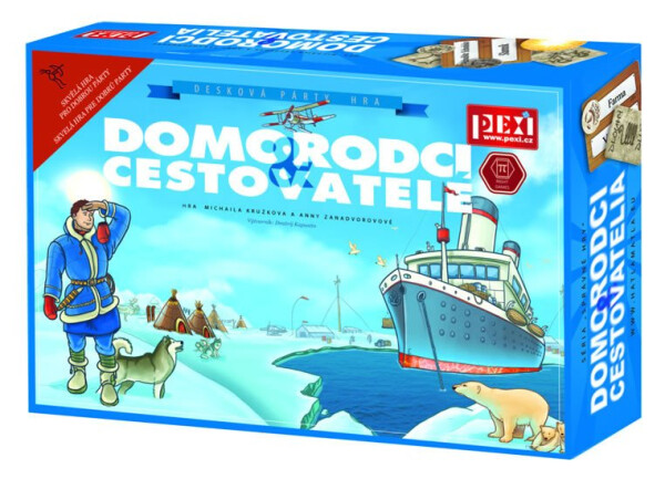 Domorodci cestovatelé (Hatla Matla) desková párty hra